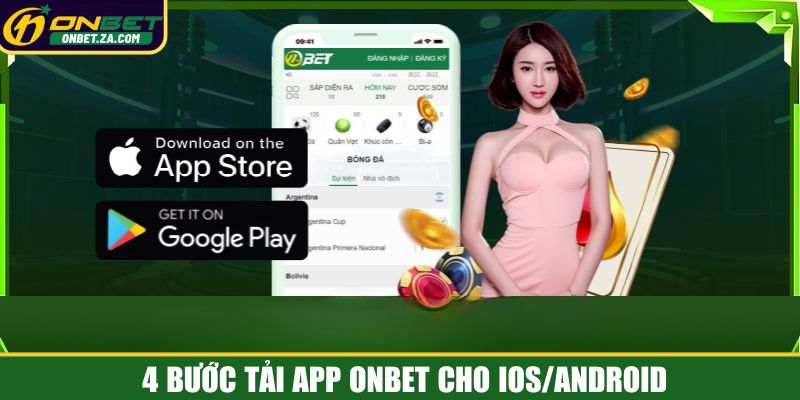 4 bước tải app Onbet cho iOS/Android